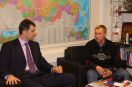Михаил Прохоров и Валерий Польховский